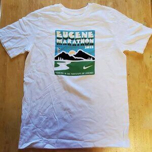 Nike Eugene Marathon 2022 Youth Extra Large YXL Shirt T-Shirt Running Oregon
